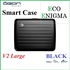 Ogon Smart Case V2 Large Aluminium Wallet (Black)