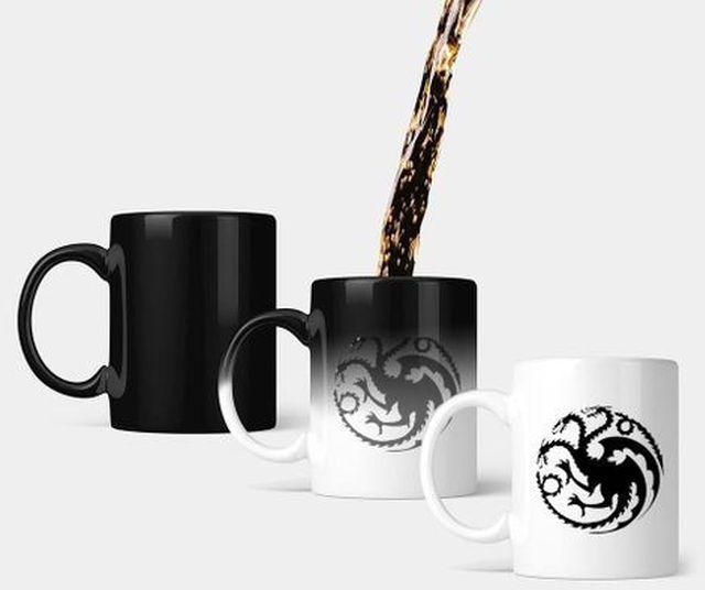Game Of Thrones - Porcelain Magic Mug - Black .