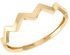 Miss L’ By L’Azurde Wavy Ring, In 18 K Yellow Gold-21048110207
