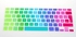 Ozone Rainbow Silicone Keyboard Cover Skin for MacBook Air 13, MacBook Pro 13/15/17 (UK Layout)