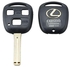 3 Button Lexus Remote Key Replacement Shell Case