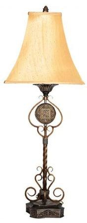 Decorative Table Lamp Brown/Gold 400x900millimeter