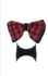 Checkers Red Bowtie For Men