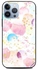 Paint Colors And Golden Glitter Dots Printed Protective Case Cover For Apple iPhone 13 Pro Max Multicolour