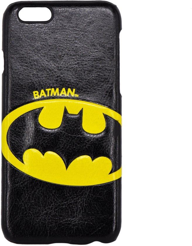 Batman Premium Leather Rubber Hard Case for Apple iPhone 6
