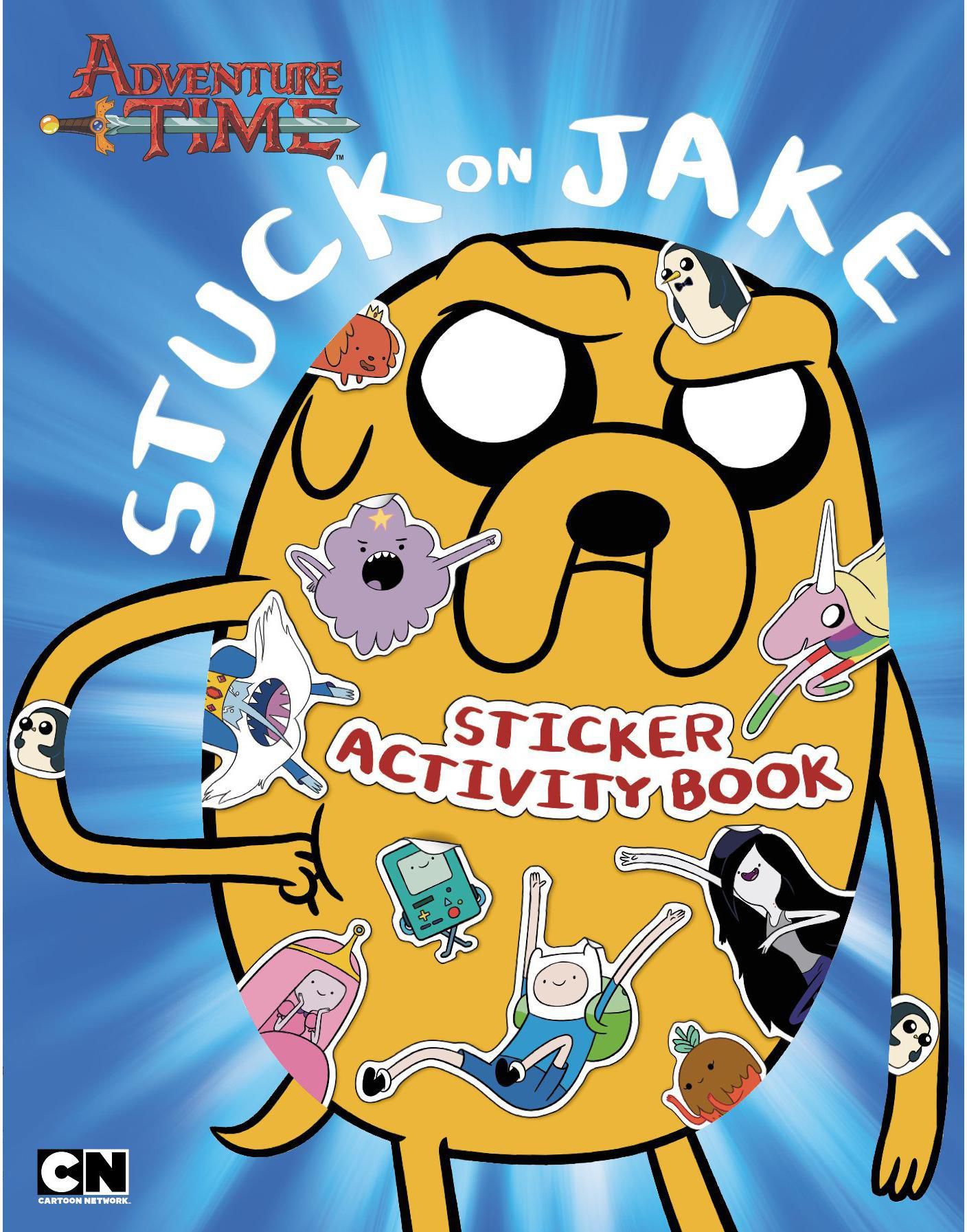 Stuck on Jake (Adventure Time) - Sticker Activity Book