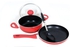 Sweet Home cooking set - 4 Pcs, Red