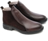 Men's Leather Boots Casual Shoes Brown