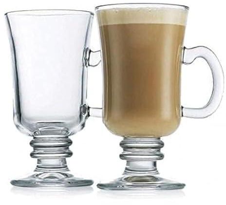 Glass Latte Mug Set of 2 , 2724285336811