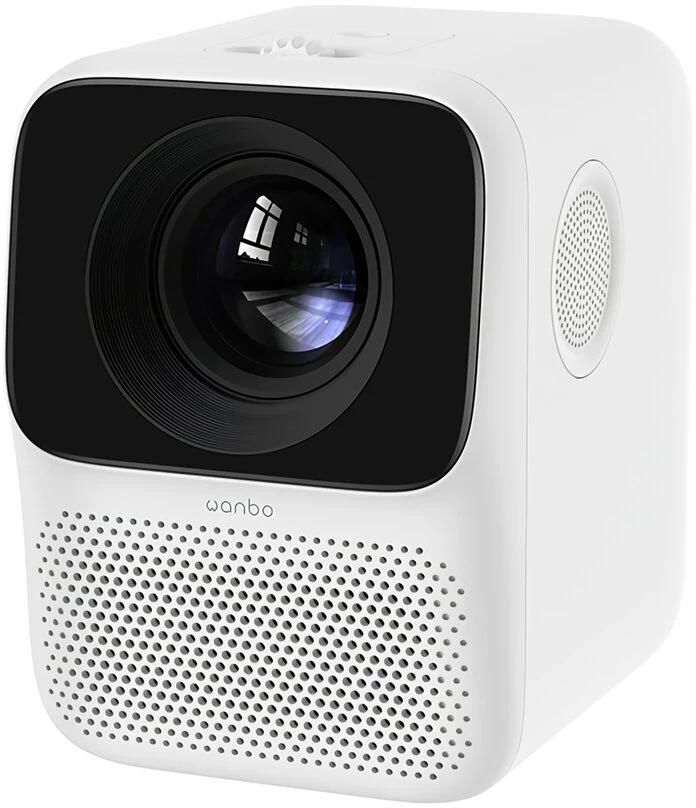 Wanbo T2 Free LCD Projector 150ANSI 1.35:1 Projection Ratio Vertical Keystone Correction Home Theater Mini LED Projector from Xiaomi Youpin