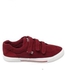 AVIA Lace Up Solid Casual Sneakers - Dark Red