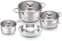 Brabantia Stainless Steel Cookware Set 7pcs Futura