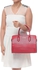 Valentino by Mario Valentino VBS0YZ01 G11 Cosmopolitan Satchel Bag for Women - Rosso