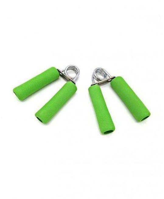 Hand Grips With Foam Coated Handles - 2 Pcs - Green