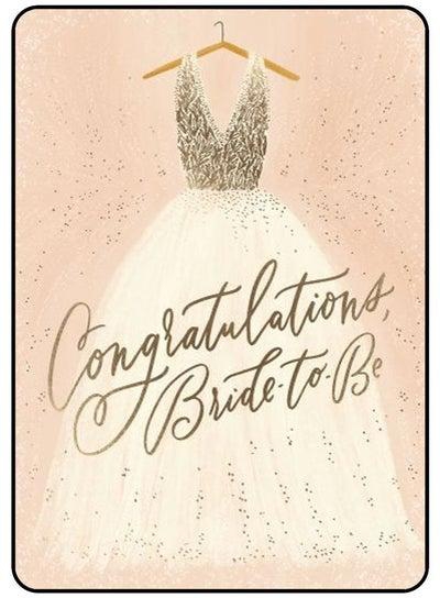 Protective Case Cover For Samsung Galaxy Tab E 9.6 Inch (T560) Congratulations To Bride To Be
