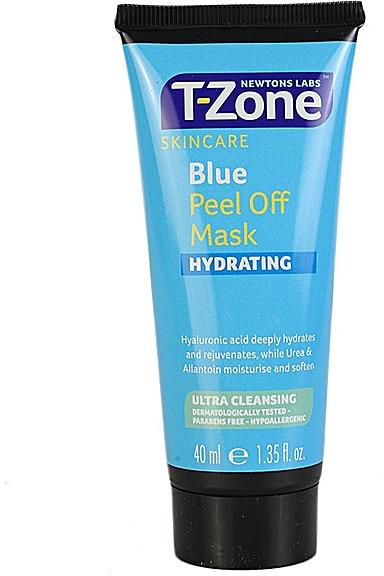 T zone blue peel off mask