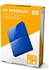 WD 4TB My Passport  Portable External Hard Drive USB 3.0 - Blue, WDBYFT0040BBL