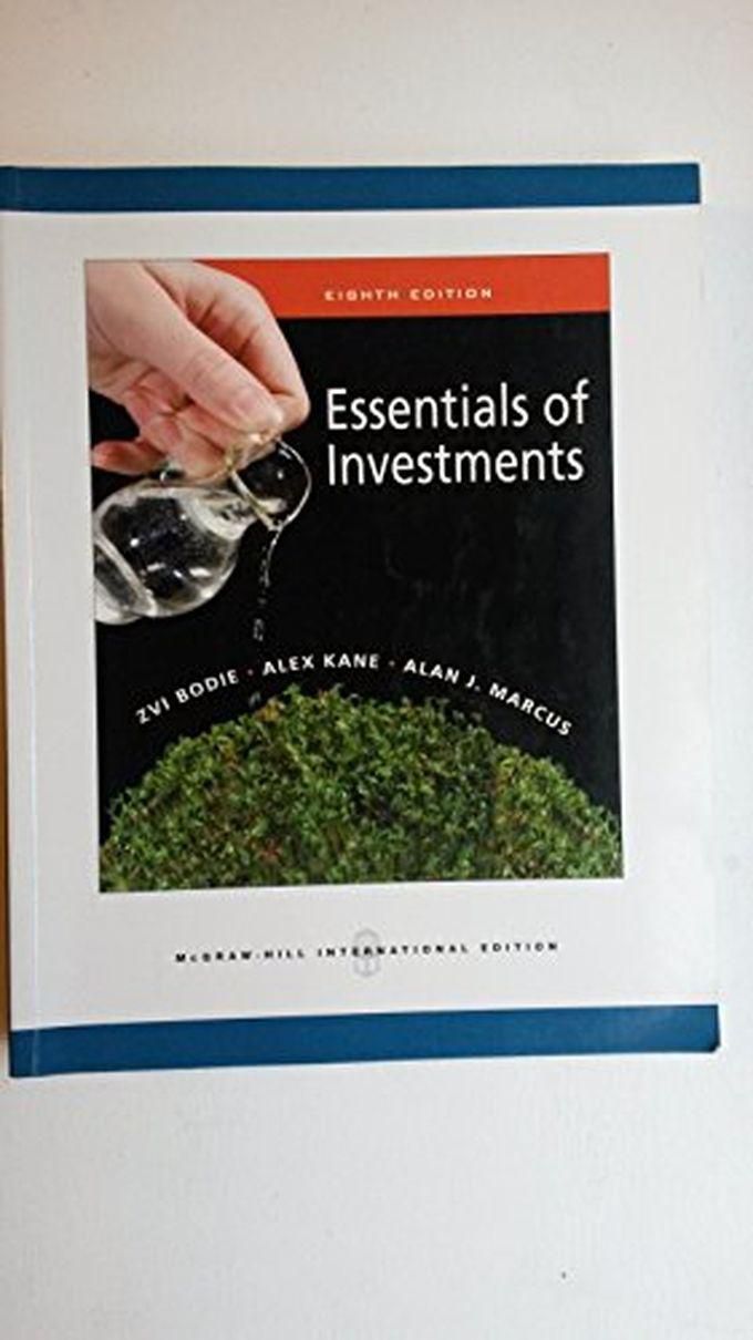 Mcgraw Hill Essentials Of Investments: International Edition ,Ed. :8