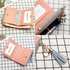 Buy Mini Fashion Wallets Female PU Leather Wallet Ladies Purse Zipper Clutch Bag Money Card Holder for Women Girl(Pink) Online in Saudi Arabia. 857101454