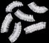 100 Pieces Plastic Disposable Ear Cover, Ear Protection for Hair Dye Ear Accessories (CLEAR)