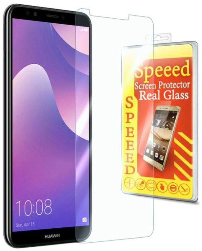 Tempered Glass Screen Protector For Huawei Y7 Prime (2018) Clear