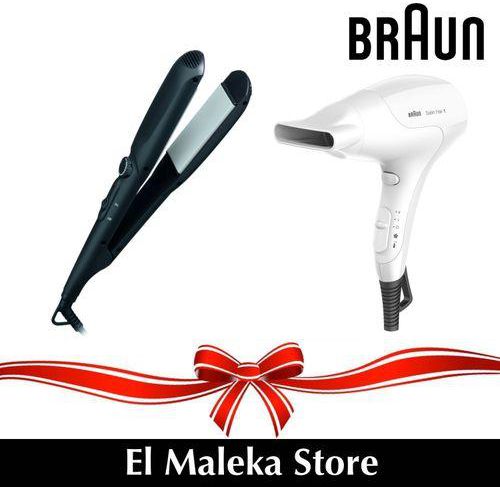 Braun Satin Hair 3 ST310 Straightener + Satin Hair 1 HD180 Dryer 1800 Watt  price from jumia in Egypt - Yaoota!