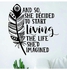 Live Your Life Wall Sticker