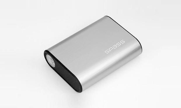 Spass 5200mAh Mobile External Battery Charger / Power Bank for Apple iPhone 6 & 6 Plus Silver