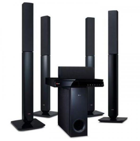 LG LHD657 DVD HOME THEATER SYSTEM – 4 TALL BOY SPEAKERS – KARAOKE SUPPORT – DOLBY DIGITAL