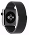 Milanese Loop Stainless Steel Bracelet Strap Band With Magnet For Apple Smart Watch 42mm /black