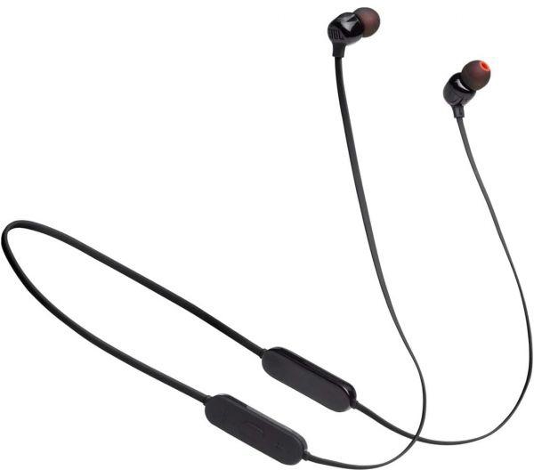 JBL WIRELESS IN-EAR HEADPHONES TUNE125BT BLACK
