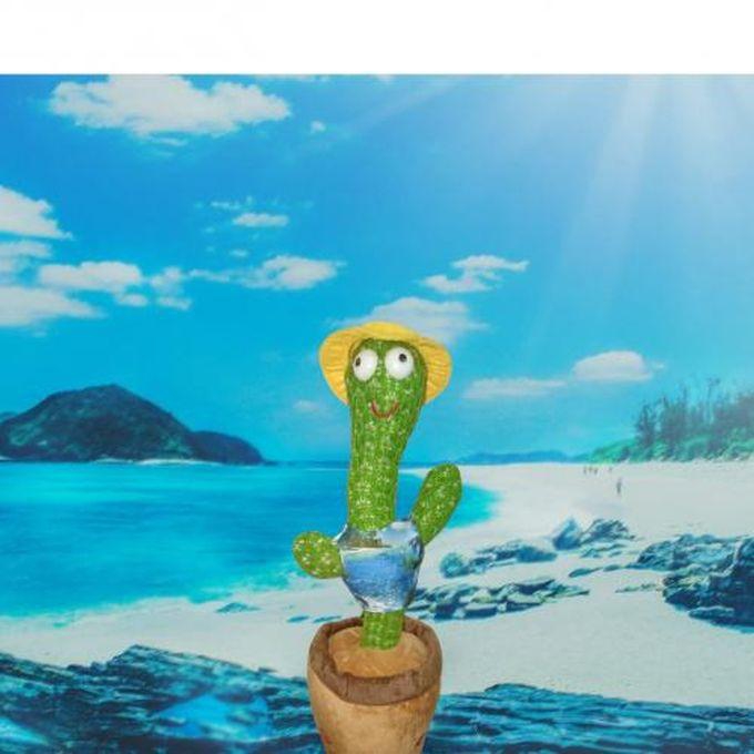 Dancing Cactus Wearing Red Scarf Lovely Game