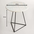 Get Steel Side Table, 50×40 Cm - Black with best offers | Raneen.com