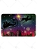 Christmas City Night Pattern Water Absorption Area Rug - W16 X L24 Inch