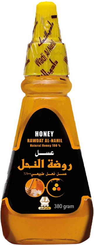 وادي النحل عسل روضة النحل 380 جرام