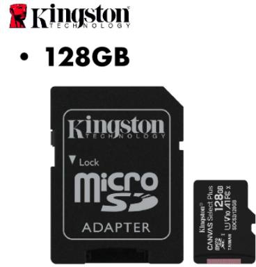 Kingston Canvas Select Plus 100MB SDCS2 MicroSD Memory Card (128GB)