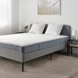 VESTERÖY Pocket sprung mattress, extra firm/light blue, 180x200 cm - IKEA