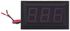Generic 2 Wire DC 5120V Red LED Panel Digital Display Voltage Meter Red