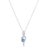 Mysmar Ocean Blue Crystal Jewelry Set [MYMM105]
