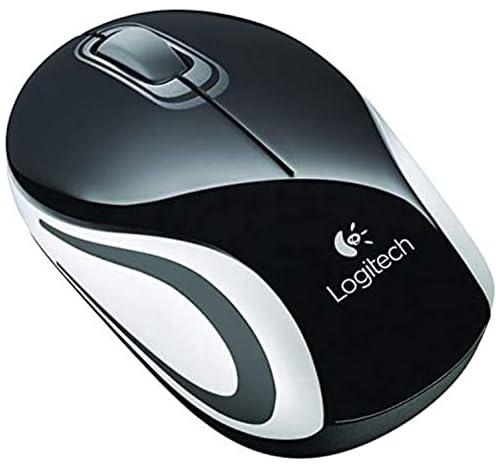 Logitech M187 Wireless Mini Mouse (Black)