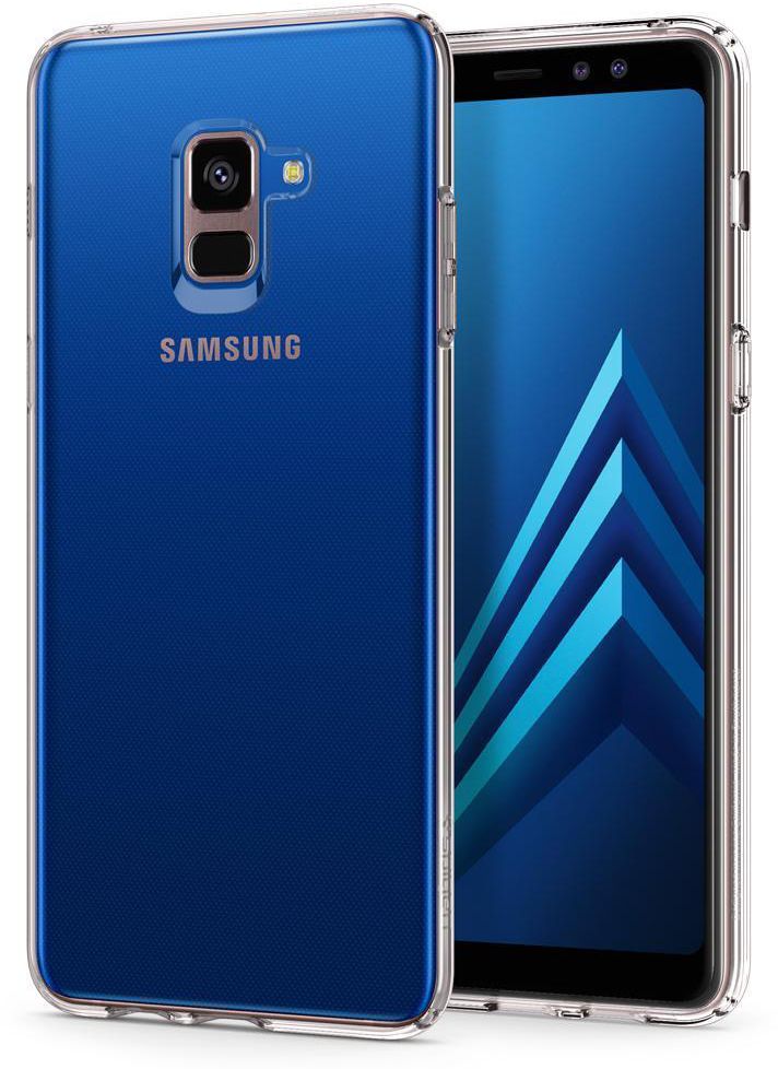 Liquid Crystal Case for Samsung Galaxy A8 Plus 2018 (Clear)