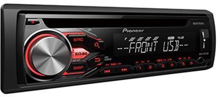 Pioneer Car Audio Stereo CD/USB/AUX Player DEH-X1853UB