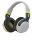 Skullcandy Hesh 2.0 Bluetooth 4.0 Wireless Headphones with Mic Light Grey and Hot Lime