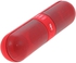 Five Star Bluetooth Speaker Pill design Compatible with all Smart Phones, Ipads, Tablets - Red