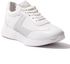 Sophisticated Sports Sneakers-white Silver SN-3