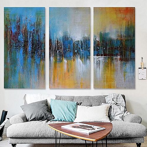 3Pcs 60x30cm Abstract Art Oil Painting Canvas Print Wall Picture Home Room Decor 
