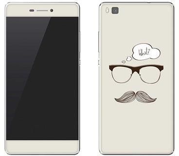 Vinyl Skin Decal For Huawei P8 What (Hipster)