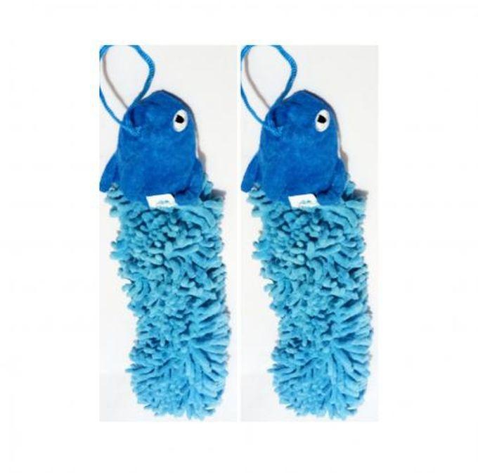 Microfiber Hanging Cleaning Towel Set Of 2 Pieces