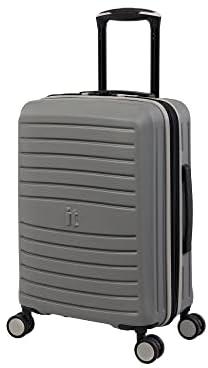 it luggage Eco-protect 21" Hardside 8 Wheel Expandable Spinner Carry, Greyskin, Grey, It Luggage Eco-protect 21" Hardside 8 Wheel Expandable Spinner Carry-on Luggage