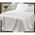 Orchid Cotton Bed Sheet Set - 4 Pcs - White